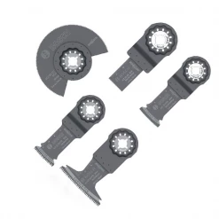 Lame Pour Outils Multifonction Lames Bosch Pour Le Bois Starlock Coffret De 7 Pièces -Outil de coupe Soldes Boutique lames bosch stalock bois 7 1