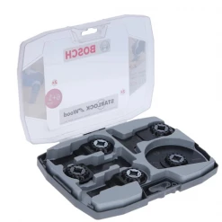 Lame Pour Outils Multifonction Lames Bosch Pour Le Bois Starlock Coffret De 7 Pièces -Outil de coupe Soldes Boutique lames bosch stalock bois 7 2