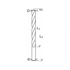 Forets Et Mèches à Bois Mèche à Bois Hélicoïdale Bosch Standard Diamètre 4 Mm Queue De 4 Mm