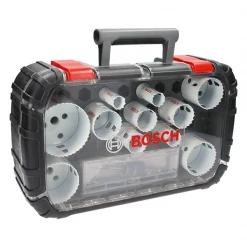 Coffret De Scie Cloche Coffret Scies Trépans Progressor Diamètre 20 à 76 Mm : Bosch 2608594193