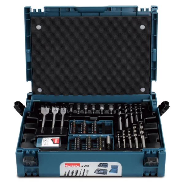 Coffrets De Mèches à Bois Coffret Ensemble Accessoires 66 Pièces Coffret Makpac Makita B-43044 3 Coffrets De Mèches à Bois Coffret Ensemble Accessoires 66 Pièces Coffret Makpac Makita B-43044