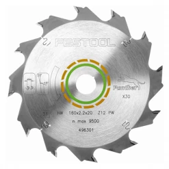 Lame De Scie Circulaire Bois ø 190 Mm Lame De Scie Circulaire Panther 190 X 2.6 FF PW16 Festool 492049