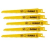 Lame De Scie Sabre Pour Le Métal Lame De Scie Sabre Pour Plâtre Dewalt DT2356-QZ 152 Mm - Lot De 5 -Outil de coupe Soldes Boutique platre