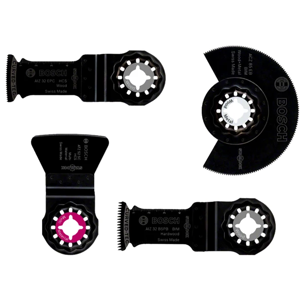 Accessoires Pour Outils Oscillants Multifonction 4 Lames Bosch Starlock Menuiserie Travaux Du Sol Outil Multifonction 3 Accessoires Pour Outils Oscillants Multifonction 4 Lames Bosch Starlock Menuiserie Travaux Du Sol Outil Multifonction