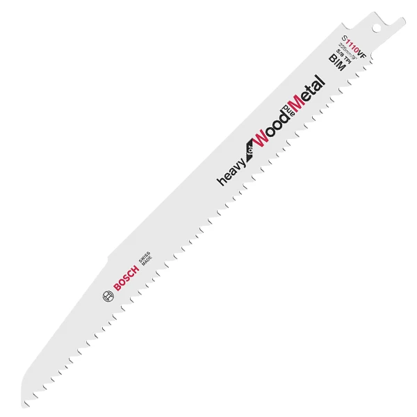 Lame De Scie Sabre Bois Et Métal Lame Scie Sabre Bois Métal Bosch S110VF Wood Metal 225x22x1,6mm Lotx5 6 Lame De Scie Sabre Bois Et Métal Lame Scie Sabre Bois Métal Bosch S110VF Wood Metal 225x22x1,6mm Lotx5 – Image 4