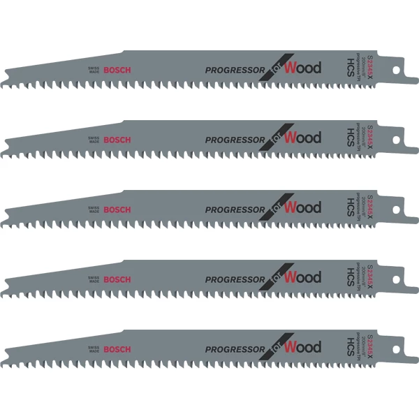 Lame De Scie Sabre Pour Le Bois Bosch Lame De Scie Sabre Pour Bois S 2345 X Jeu De 5 Lames : 2608654404 5 Lame De Scie Sabre Pour Le Bois Bosch Lame De Scie Sabre Pour Bois S 2345 X Jeu De 5 Lames : 2608654404 – Image 3