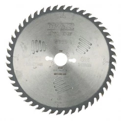 Lame De Scie Circulaire Bois ø 250 Mm Lame De Scie Circulaire Stationnaire Extrême Workshop 250x30mm - Dewalt - 48 Dents