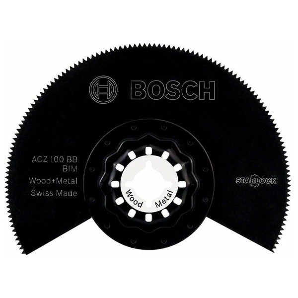 Lame Segment Pour Bois Et Métal BIM ACZ 100 BB WM : Bosch 2608661633 4 Lame Segment Pour Bois Et Métal BIM ACZ 100 BB WM : Bosch 2608661633 – Image 2