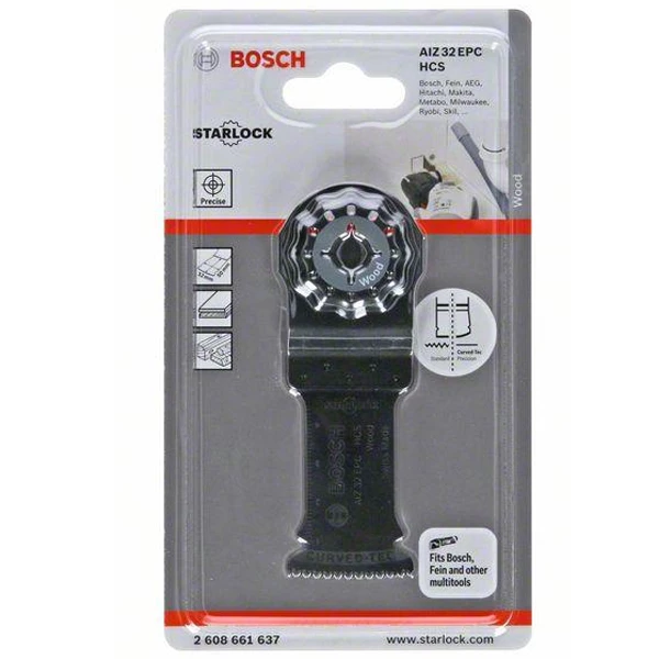 Lame Pour Outils Multifonction Lame De Scie Plongeante Pour Bois HCS AIZ 32 EC W : Bosch 2608661637 3 Lame Pour Outils Multifonction Lame De Scie Plongeante Pour Bois HCS AIZ 32 EC W : Bosch 2608661637