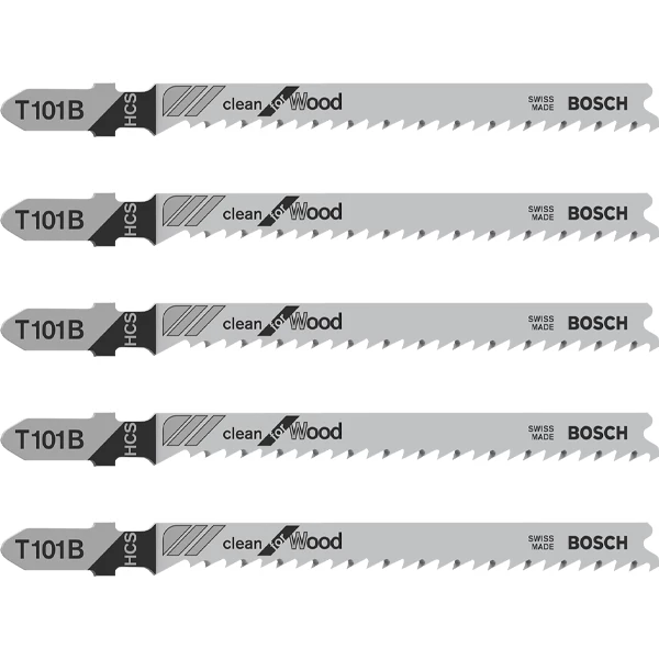 Lame De Scie Sauteuse Pour Le Bois Bosch Lame De Scie Sauteuse Pour Bois T 101 B Jeu De 5 Lames 2608630030 6 Lame De Scie Sauteuse Pour Le Bois Bosch Lame De Scie Sauteuse Pour Bois T 101 B Jeu De 5 Lames 2608630030 – Image 4