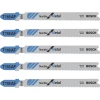 Lame De Scie Sauteuse Pour Le Métal Bosch Lame De Scie Sauteuse Pour Métal T 118 AF Jeu De 5 Lames : 2608634505 -Outil de coupe Soldes Boutique t118af